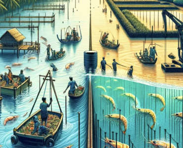 El resurgimiento del camarón tigre negro en la acuicultura de la India